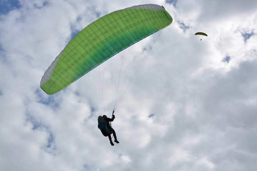 Paragliding at Arsuf