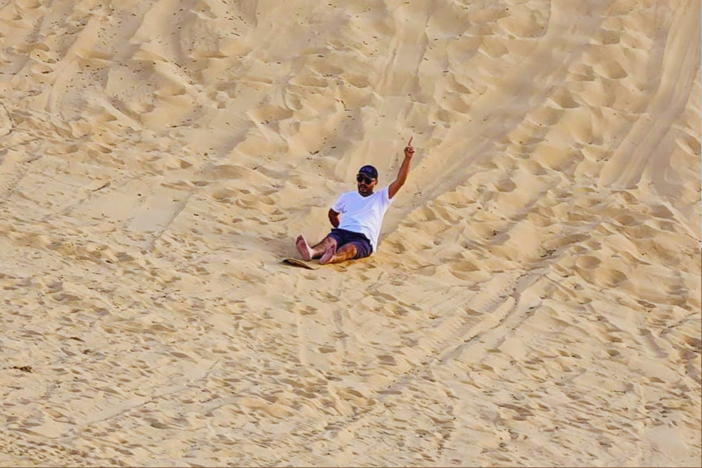 Sandboarding