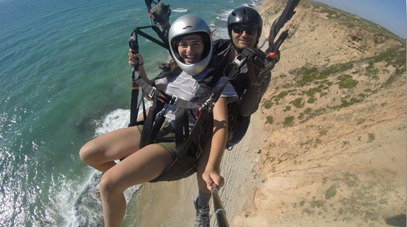 Paragliding at Arsuf