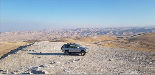 Camping in the Judean Desert
