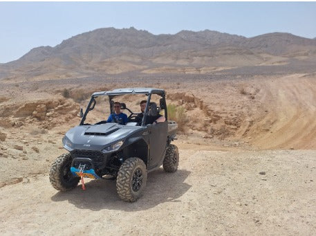 ATVing in Ramon Crater