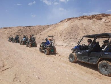 ATVing in Ramon Crater