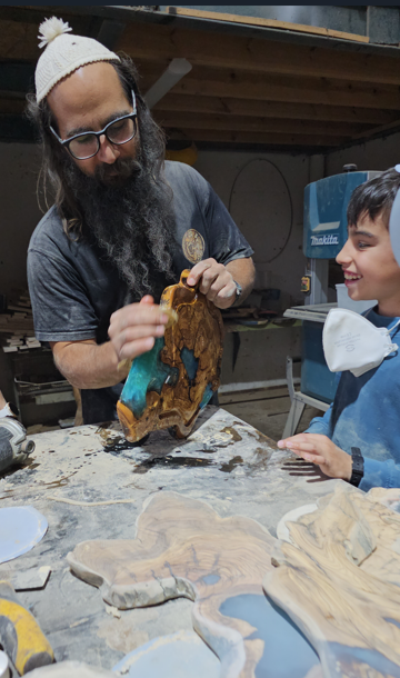 Create a One-of-a-Kind Work of Art with Ancient Olive Wood and Crystal Epoxy