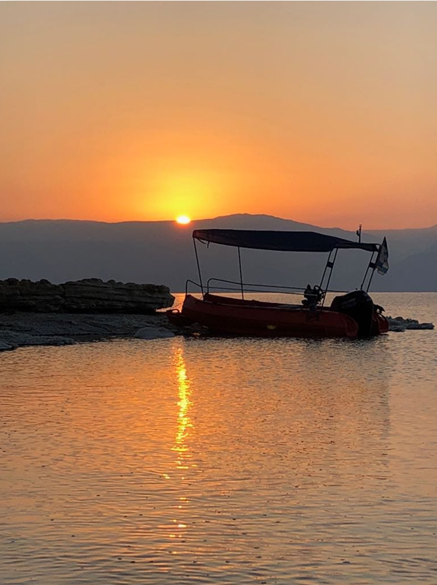 Dead Sea Boating