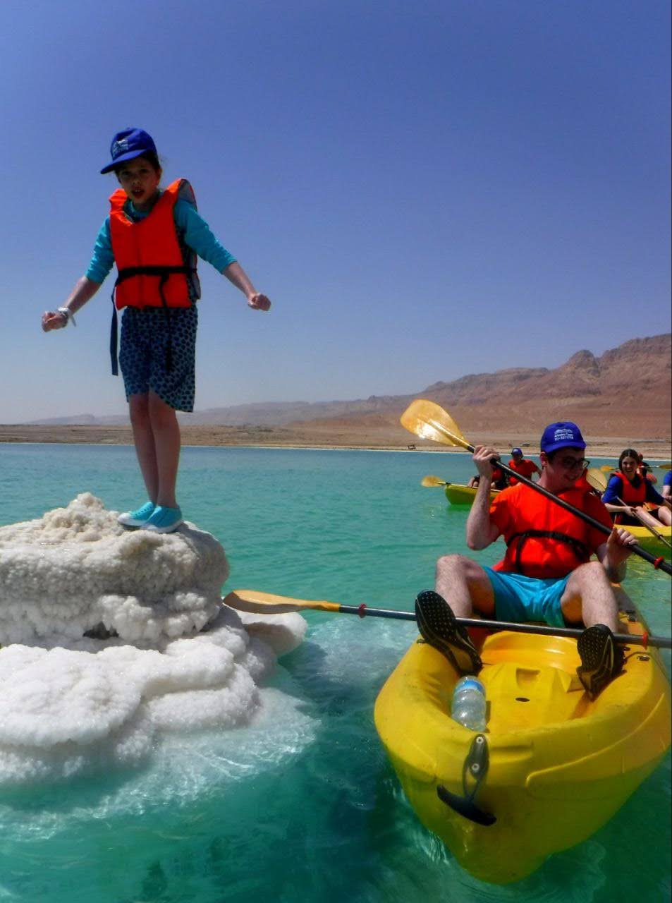 קיאקים בים המלח