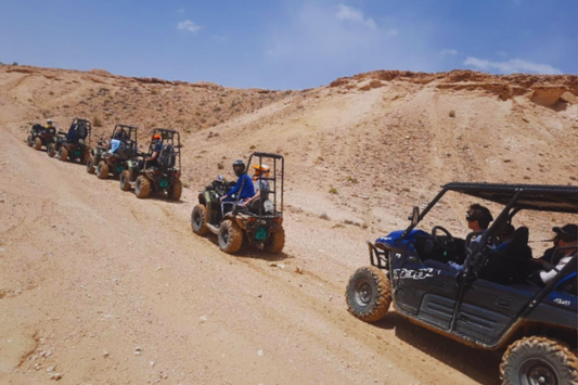 ATVing in Ramon Crater