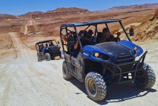 ATVing in Ramon Crater