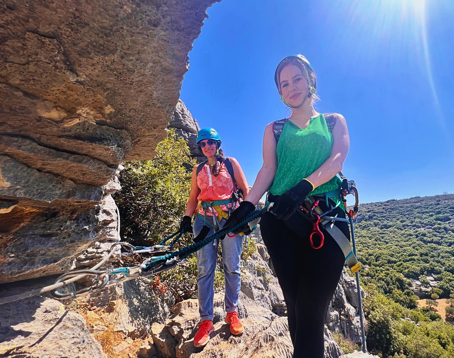 Via Ferrata - Manara Cliff