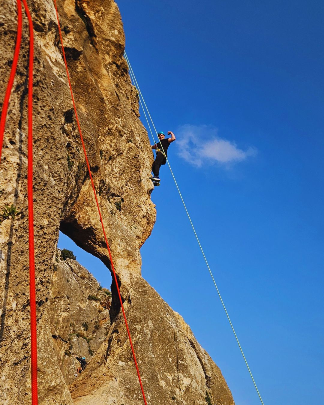 Rock Climbing at Yonim Cliff