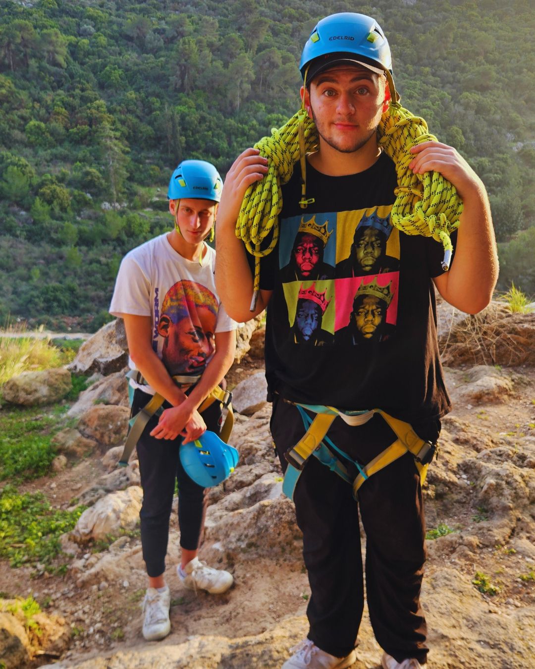 Rock Climbing at Yonim Cliff