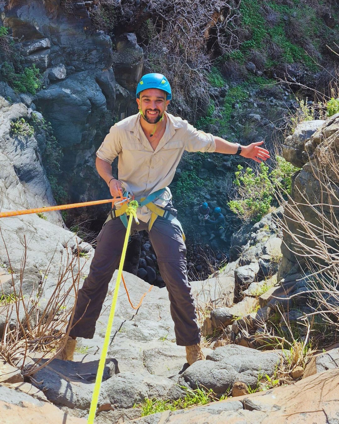 The Hidden Lava Canyon