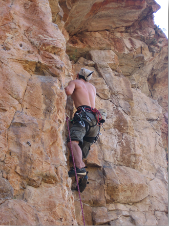 Shilat Cliff Advanced Rock Climbing