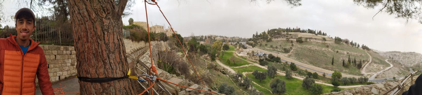Rock Climbing at Gai Ben Hinnom Cliff